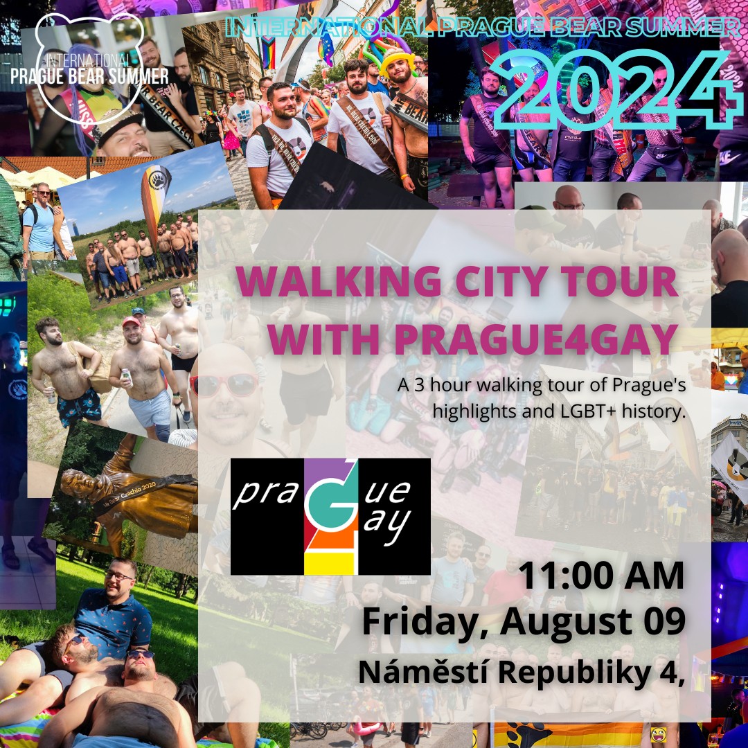 Walking City Tour with Prague4gay